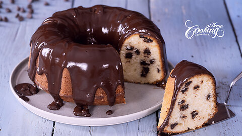 Chocolate Chip Bundt Cake - Easy Recipe