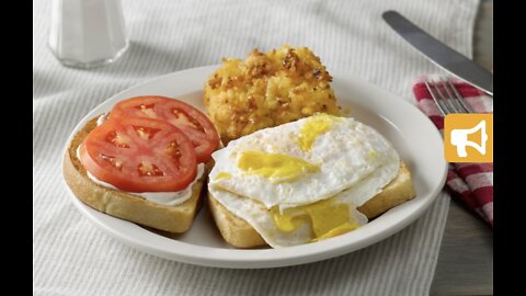 Breakfast Egg Sandwich / Cracker Barrel