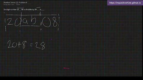 Number Sense (2): Problem 4