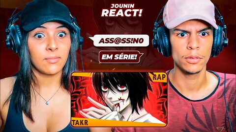 Rap do L (Versão Sombria) - O MAIOR SERIAL KILLER | Takeru | [ React Rap Nerd ] 🔥