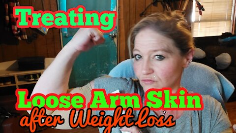 Loose arm skin after weight loss