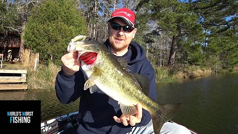 Smashing BIG BASS With Happy Jack On Homemade Fishing Lures