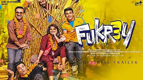 Fukrey 3| Official Trailer| Pulkit Samrat| Varun Sharma| Manjot Singh| Richa Chadha| Pankaj Tripathi