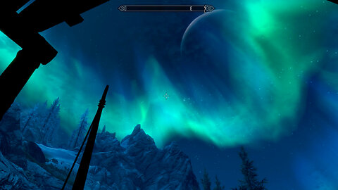 Northern Lights in Skyrim