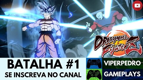 GOKU INSTINTO SUPERIOR VS JIREN | Batalha #1 | Dragon Ball Fighter Z | FighterZ Pass 3