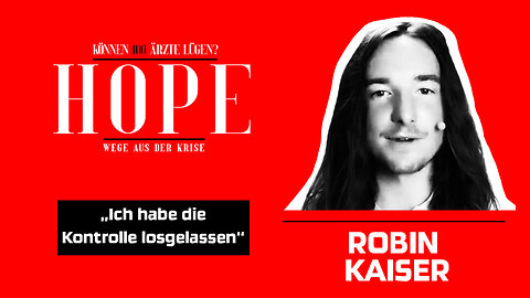 Robin Kaiser - Ich habe die Kontrolle losgelassen