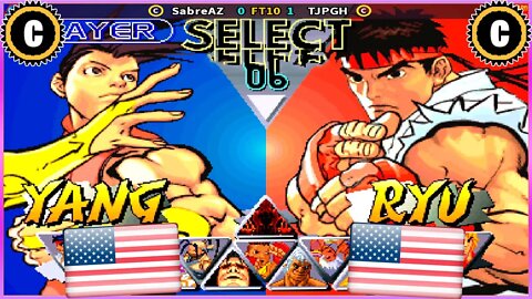 Street Fighter III 2nd Impact: Giant Attack (SabreAZ Vs. TJPGH) [U.S.A. Vs. U.S.A.]