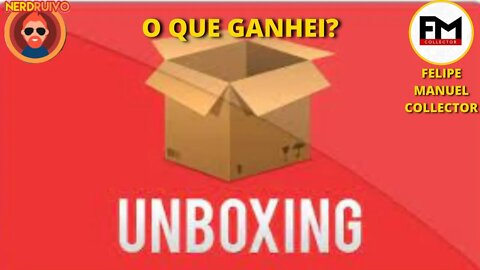 UNBOXING - SORTEIDO DO CANAL FELIPE NANUEL COLLECTOR