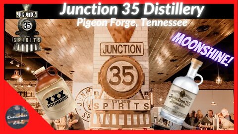 Junction 35 Liquor MOONSHINE Whiskey Distillery 35 in Pigeon Forge, Tennessee