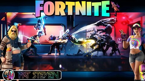 FAT Steven - #Fortnite We Dive In for Quests #Live SETTINGS still messed up!