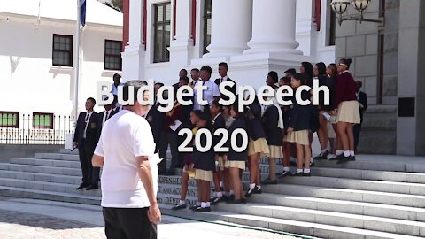 South Africa Cape Town - Minister of Finance, Mr Tito Mboweni to deliver the Budget Speech (Video) (xoB)