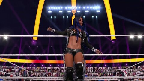 WWE 2k22 Sasha Banks Entrance