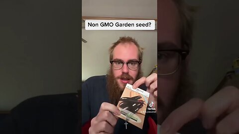 GMO garden seed?