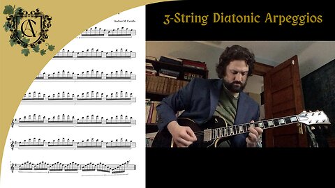 Learn These 3-String Diatonic Arpeggios