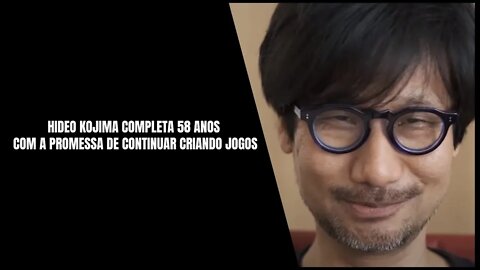 Hideo Kojima pretende criar Games até que seu Cérebro perca todo seu poder Criativo