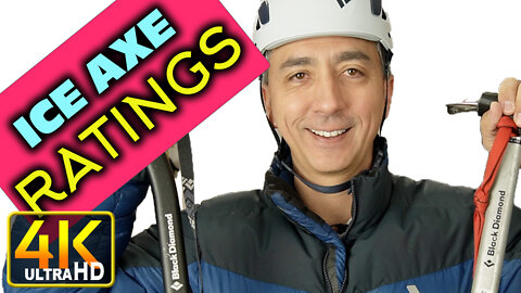 How to Start Mountaineering — Ice Axe Ratings Info (4k UHD)