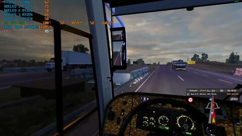 1ª NO MAPA ROTAS BRASIL NA 1 43 - SÃO CARLOS x ARARAQUARA - EURO TRUCK SIMULATOR 2