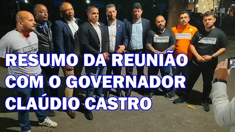 No dia 05/07/22, o Dep. Est. Rodrigo Amorim fez um resumo sobre a reunião com o GOVERNADOR