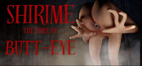 Slender man's ugly cousin | Funny Horror Game | Shrime Curse of Butt Eye