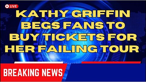 REDNECK NEWS NETWERK- KATHY GRIFFIN'S NEW COMEDY TOUR TICKET SALES FAILING, EYED FOR NEW ROLE