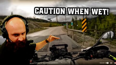 New Rider Loses Control Over A Cattle Guard