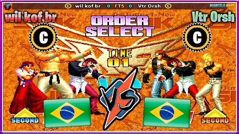 The King of Fighters '96 (wil kof br Vs. Vtr Orsh) [Brazil Vs. Brazil]