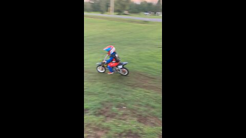 Kids getting good at ridin