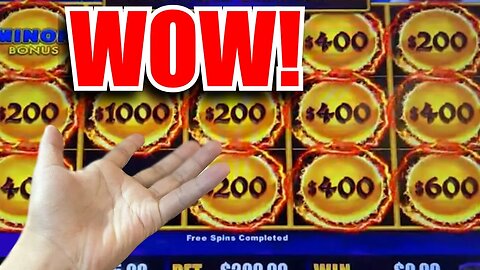 $200 SPINS! ✭ 5 HANDPAYS with a MASSIVE JACKPOT on Dragon Link Slot Game!