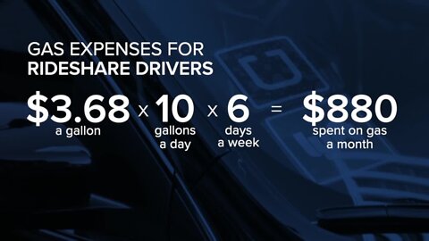 "Every time I get behind the wheel, I lose money;" Uber driver weighs in gas crisis