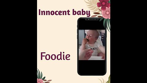 Innocent baby foodie