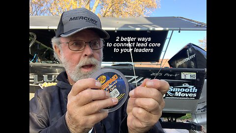 How to connect lead core to other fishing line