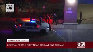 Several people shot near 67th Ave and Thomas Wednesday night