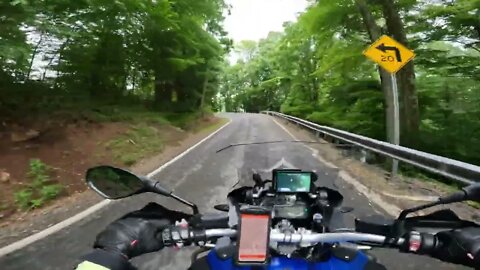 BMW R1200 GSA West Virginia Rt 72