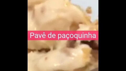 PAVÊ DE PAÇOQUINHA PRÁTICO E RÁPIDO #SHORTS