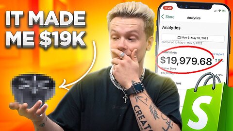 How I Made 19K In 4 Days Dropshipping With NO MONEY