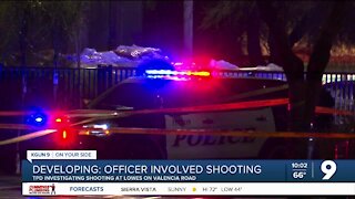 Tucson Police investigate officer-involved shooting on Valencia Road