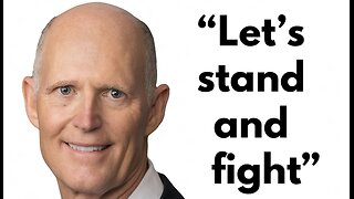 'Let's stand and fight': Rick Scott runs for Senate Republican leader