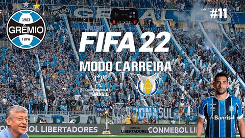 FIFA 22 Modo carreira com o Grêmio! Sem final da copa do brasil! Chegamos! #11 #grêmio