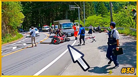 BAD CRASH | BIKE, MOTORCYCLE CRASHES & CLOSE CALLS 2022 [Ep.#38]