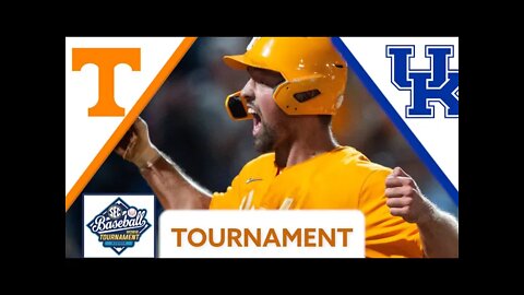 #1 Tennessee v #12 Kentucky Highlights | SEC Tournament Semifinal | 2022 College Baseball Highlights