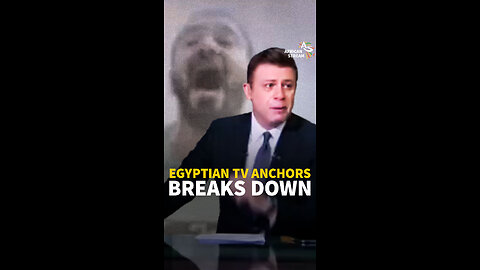 Egyptian TV Anchors Breaks Down