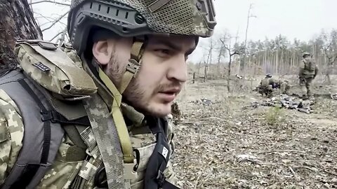 🔴 Ukraine War Ukrainian Soldier Defending Kyiv Area Finds Clear Words For His Enemy During Combat