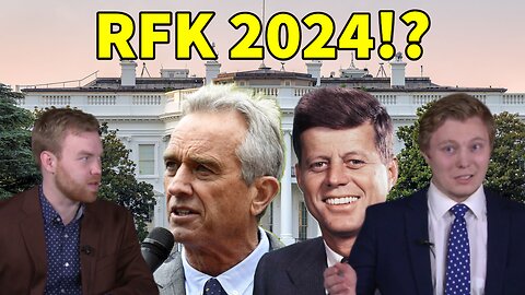 JFK 2.0?? Vax Truther RFK Jr. To Challenge Biden in Dem Primary -Political Junkies #6