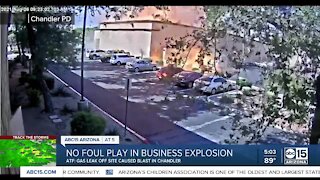 Investigators rule out foul play in Chandler business explosion