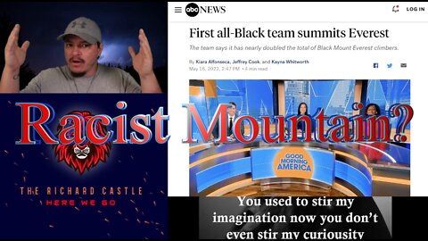 black people versus racist mountain - The Richard Castle