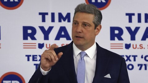 Rep. Tim Ryan, J.D. Vance Sprint To Woo Undecided Ohio Voters