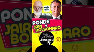 Pondé e Bolsonaro FUSÃO! #shorts