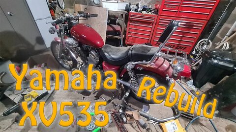 Rebuilding a Yamaha XV535 V-Twin Motorcycle