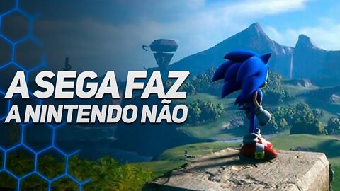 UM TAPA NA CARA DA NINTENDO! SONIC FRONTIERS EM PORTUGUÊS!