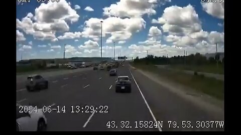 Dangerous Driving On Highway 401